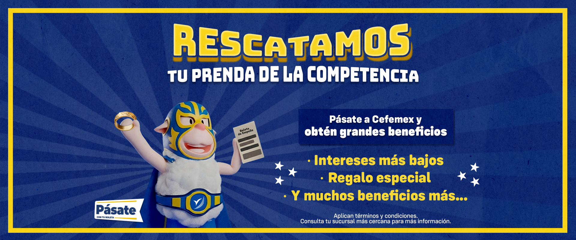 Anuncio de Rescatamos Julio 2026